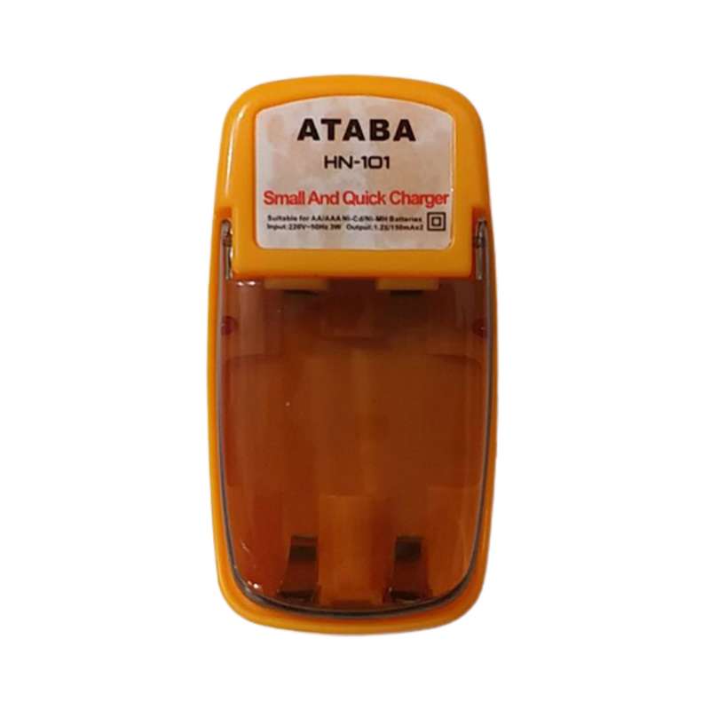 شارژر باتری قلمی و نیم قلمی آتابا طرح A24 مدل ATABA کد 12
