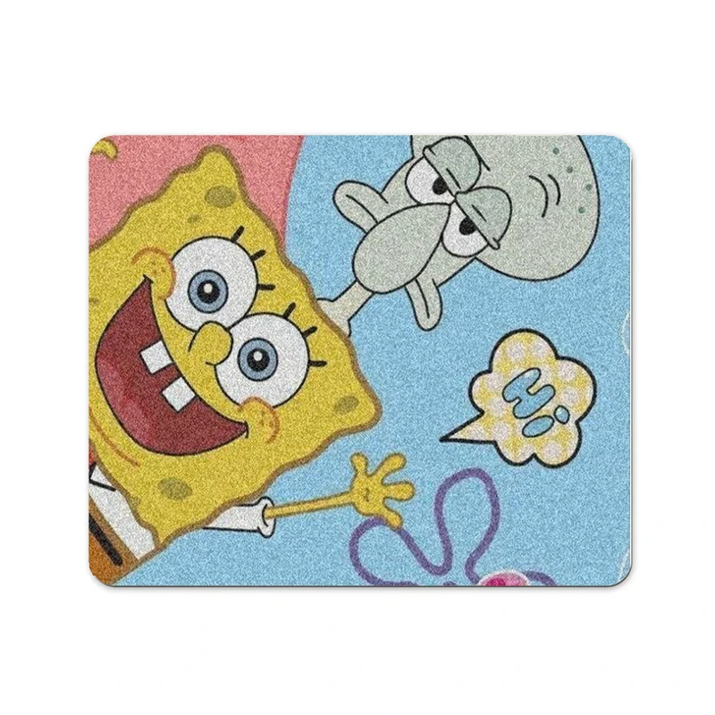 ماوس پد پاد آفرین طرح کارتونی باب اسفنجی کد 813 سایز 19*24 سانتی متر
