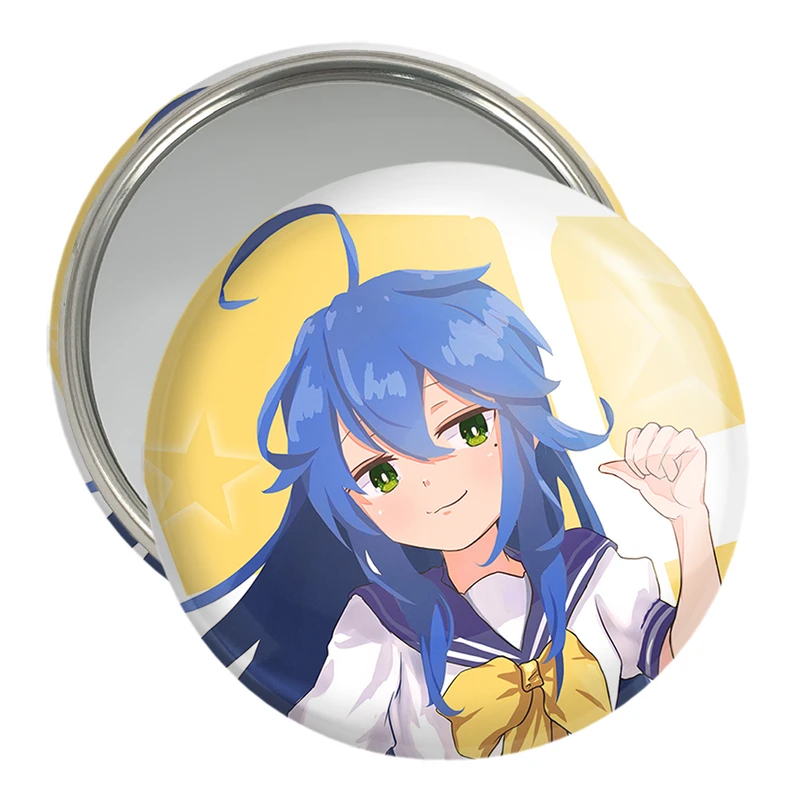 آینه جیبی خندالو مدل ایزومی انیمه Lucky Star  کد 23587