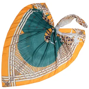 روسری زنانه مدل مزونی دور دست دوز کد 9671