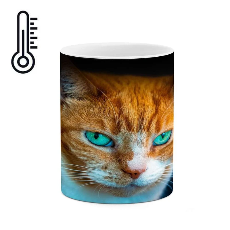 ماگ حرارتی کاکتی مدل گربه کد mgh14532