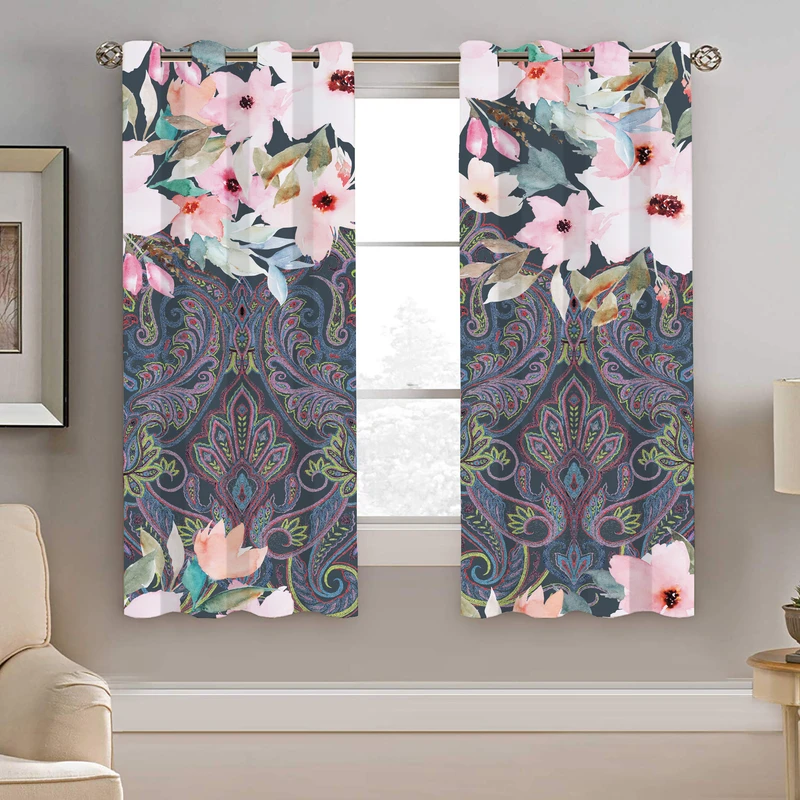 پرده نیروانا طرح  مدرن   مدل هازان کد 4859  سایز 140×200 سانتی متر