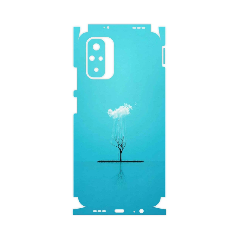 برچسب پوششی ماهوت مدل Minimal Tree-FullSkin مناسب برای گوشی موبایل شیائومی Redmi Note 10s