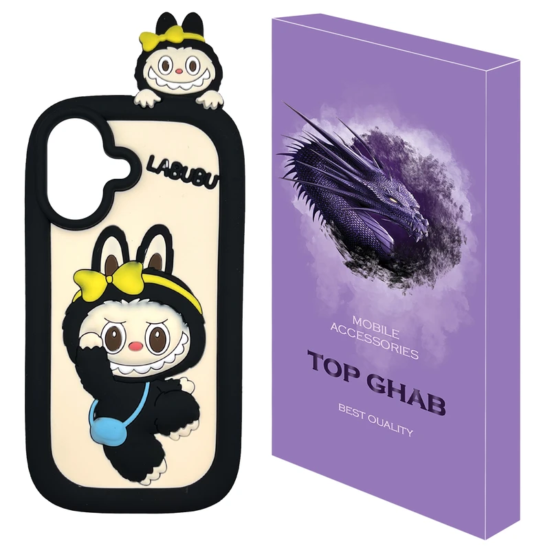 کاور تاپ قاب مدل لبوبو مناسب برای گوشی موبایل اپل iPhone 16