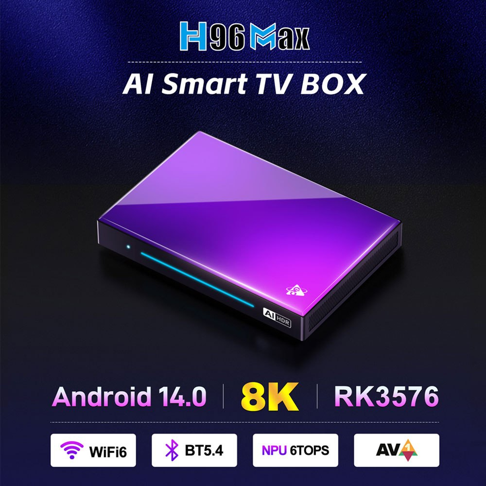 اندرویدباکس اچ96 مدل max m9 8/128GB