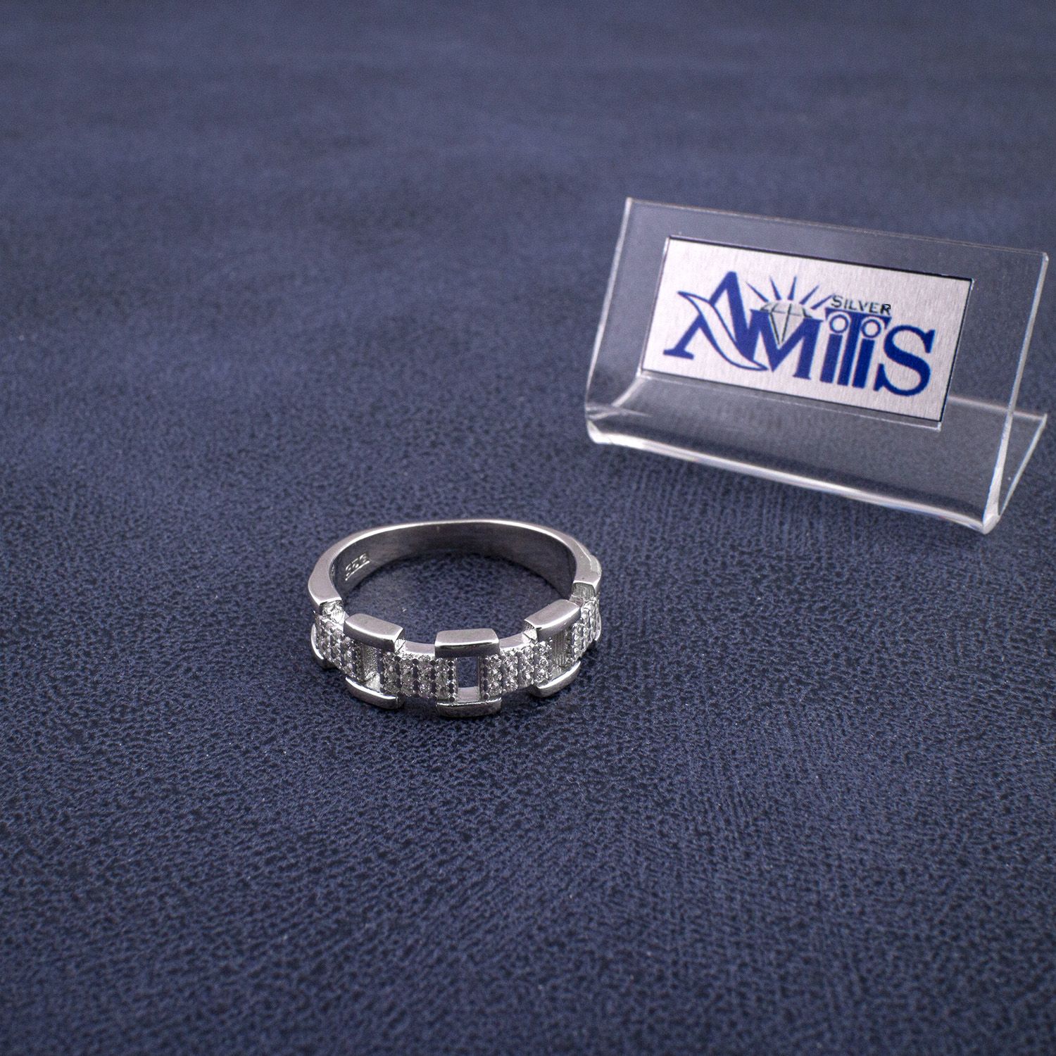 انگشتر نقره زنانه آمیتیس مدل AMT-R157 -  - 4