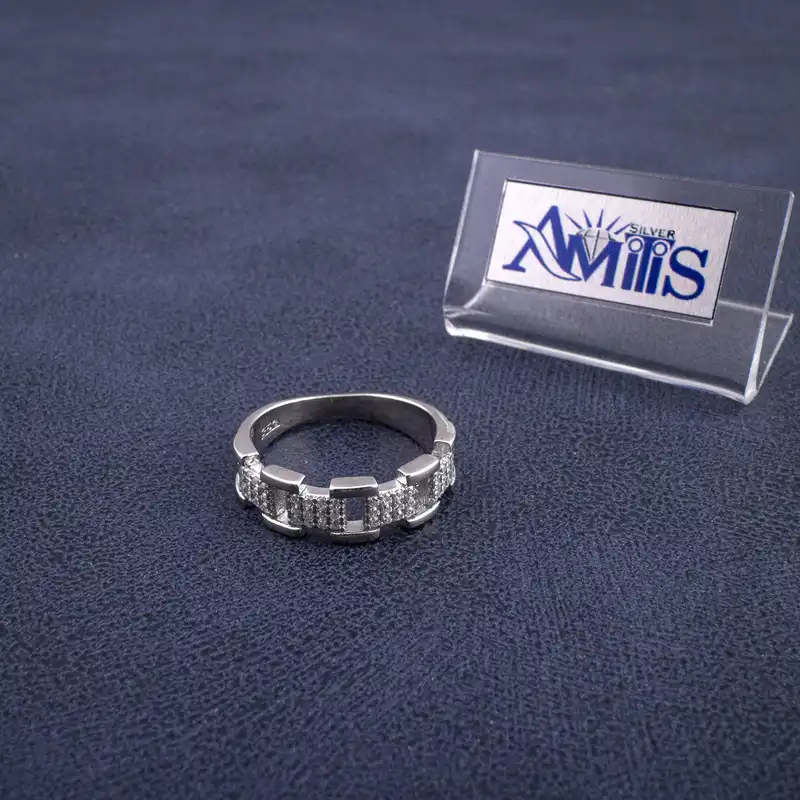 انگشتر نقره زنانه آمیتیس مدل AMT-R157
