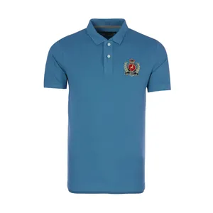 پولوشرت آستین کوتاه مردانه آیبکس مدل 971111 رنگ آبی