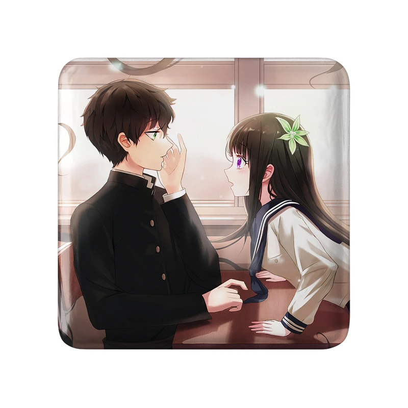 مگنت خندالو طرح چیتاندا و اورکی انیمه هیوکا Hyouka کد 17101