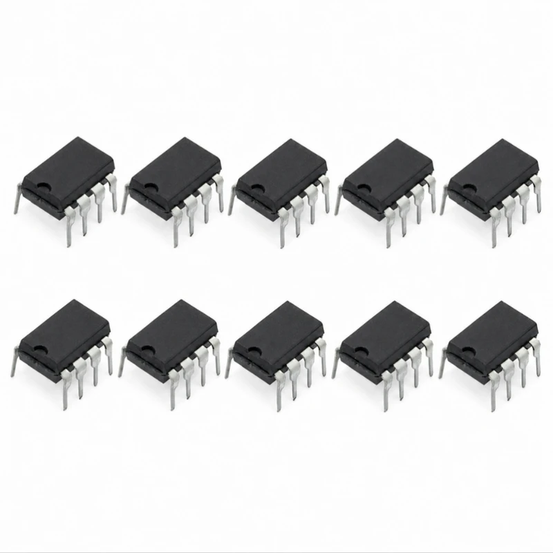 تراشه تایمر مدل ICM7555 پکیج DIP بسته 10 عددی