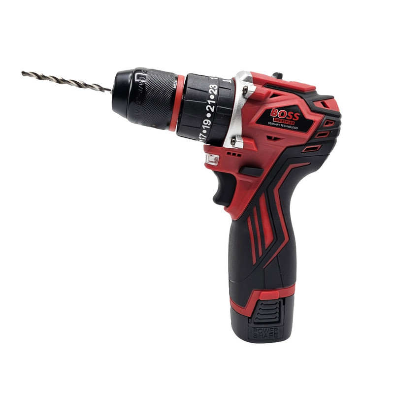 دریل پیچ گوشتی چکشی باس مدل براشلس کد 2