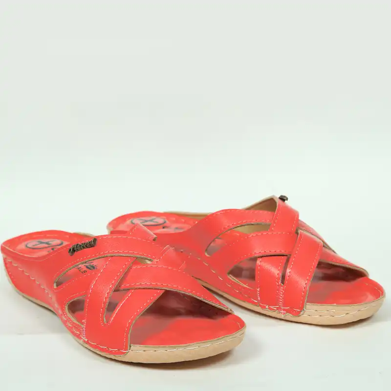 دمپایی زنانه مسعود مدل RED 22002