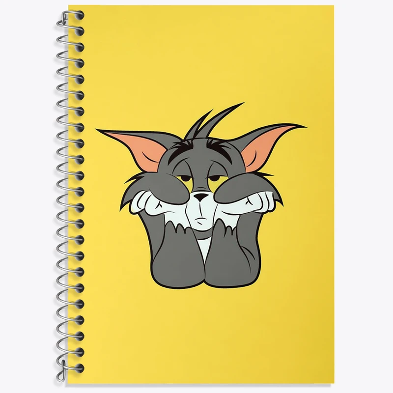 دفتر نت موسیقی 50 برگ خندالو طرح تام (Tom) کد N2486