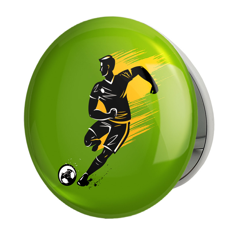 آینه جیبی خندالو طرح فوتبال Football مدل تاشو کد 25942 