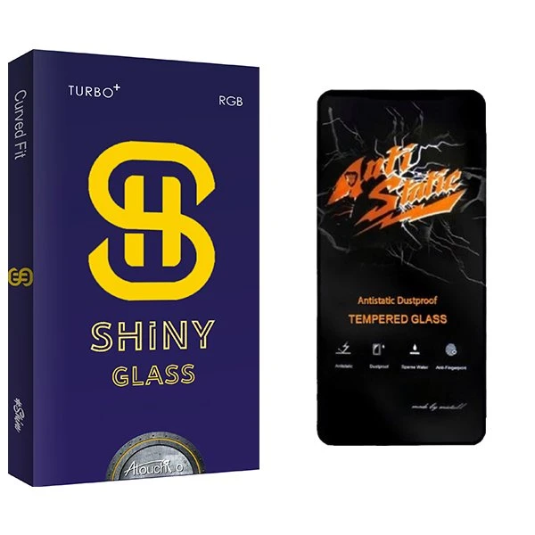 محافظ صفحه نمایش آتوچبو مدل Shiny Antistatic مناسب برای گوشی موبایل شیائومی Redmi K70/Redmi K70 Pro/Redmi K70E/Poco X6 Pro