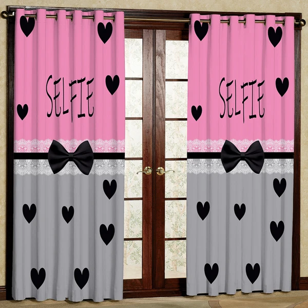 پرده مدل  پانچی کد 5580 سایز 280x140 سانتی متر