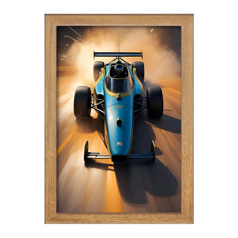 تابلو خندالو مدل ماشین مسابقه ای کد F7042