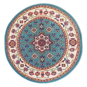 گلیم ماشینی مدل دایره 