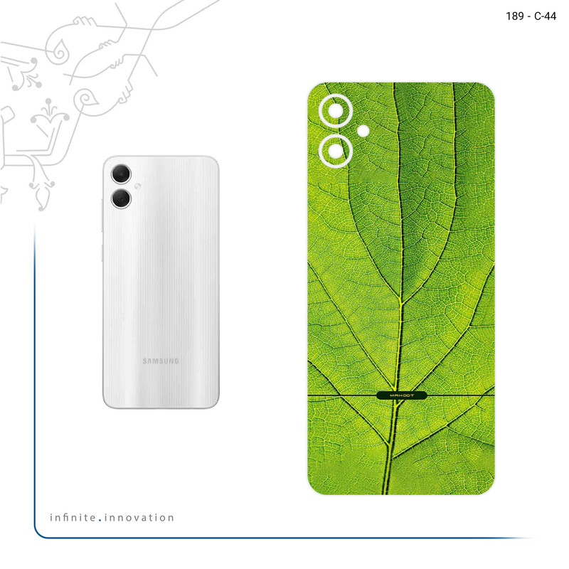 برچسب پوششی ماهوت مدل Leaf_Texture مناسب برای گوشی موبایل سامسونگ Galaxy A05