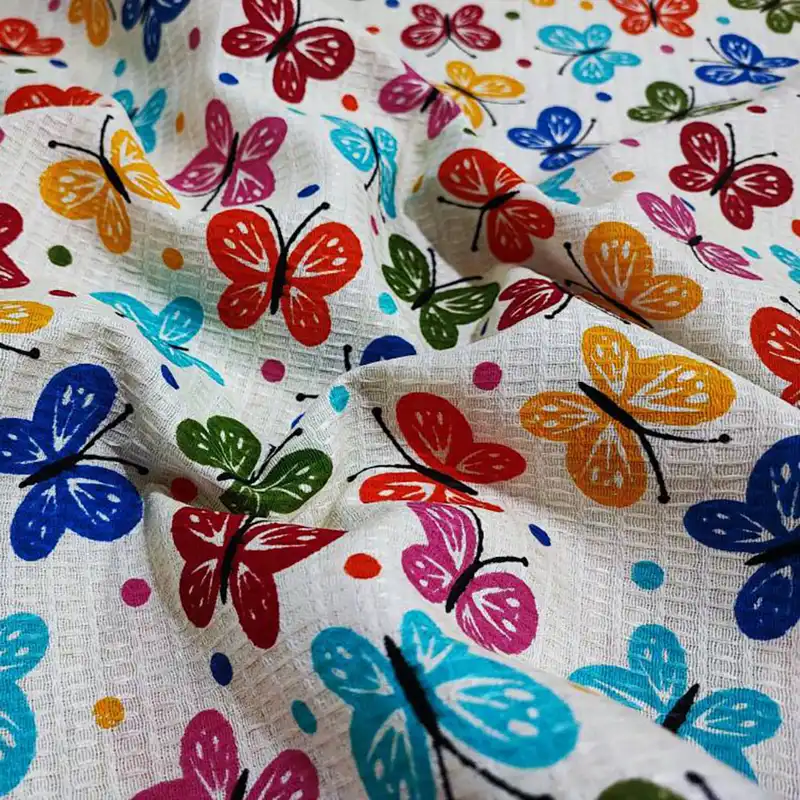 پارچه آشپزخانه مدل پروانه