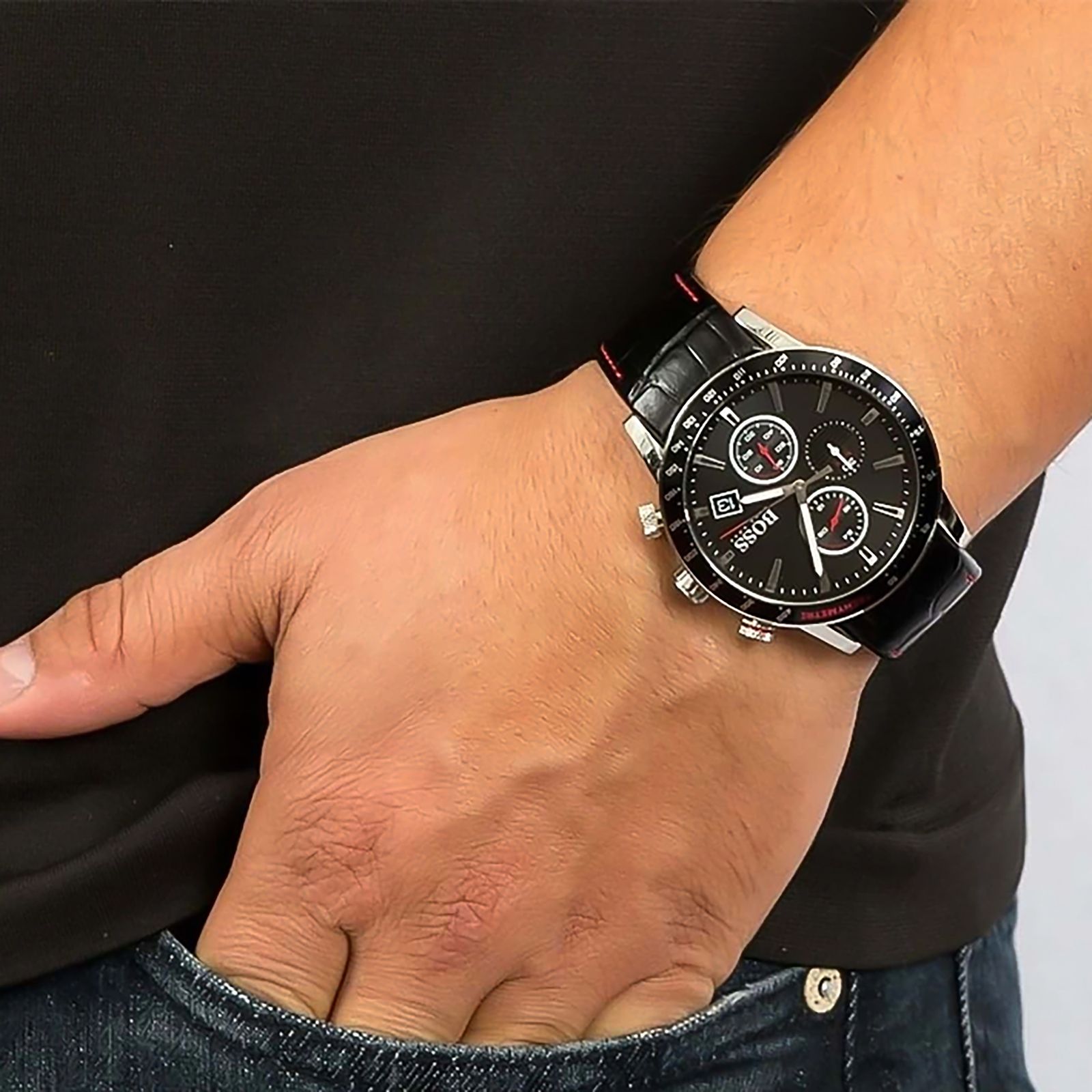 ساعت مچی عقربه‌ای کوارتز مردانه هوگو باس مدل b1513390 -  - 8