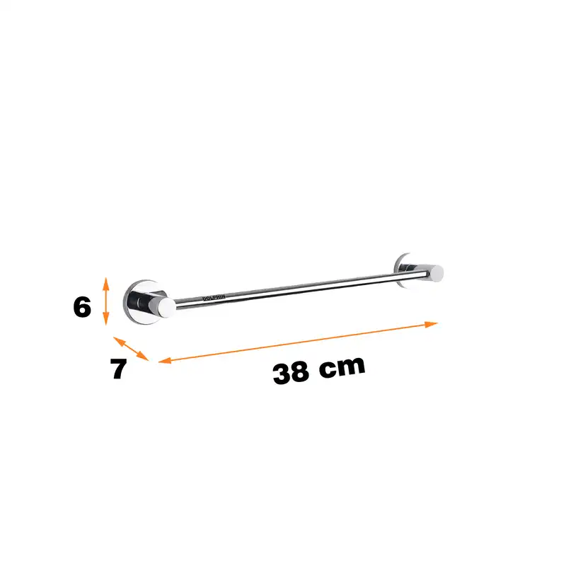 آویز حوله دلفین مدل Rdndo-L40-C