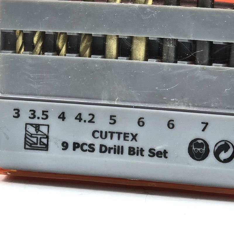 مته باس مدلDrill Bit Set مخصوص چوب ودیوار مجموعه 9 عددی