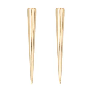 گوشواره طلا 18 عیار زنانه سنجاق مدل X067100