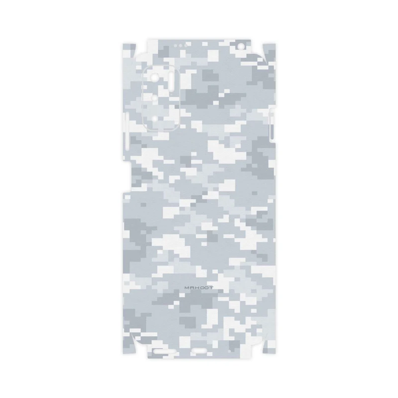 برچسب پوششی ماهوت مدل Army-Winter-Pixel-FullSkin مناسب برای گوشی موبایل شیائومی Redmi Note 10 5G