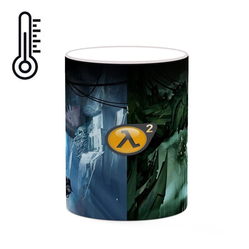 ماگ حرارتی کاکتی مدل بازی Half-Life 2 کد mgh28952