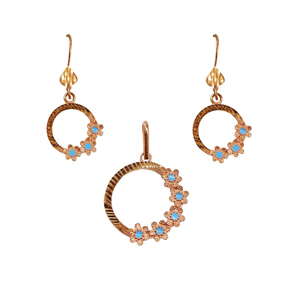 نیم ست زنانه مدل شکوفه کد JW356