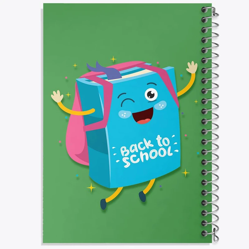 دفتر نت موسیقی 50 برگ خندالو مدل بازگشت به مدرسه کد 30042