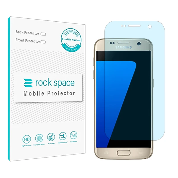 محافظ صفحه نمایش آنتی بلو راک اسپیس مدل HyBLU مناسب برای گوشی موبایل سامسونگ Galaxy S7
