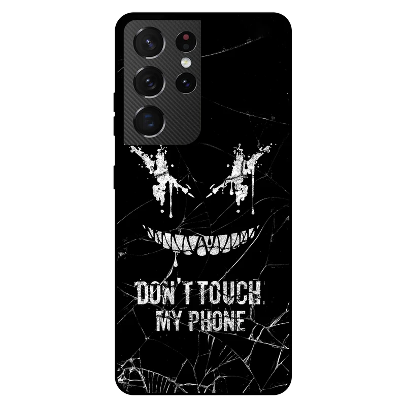 کاور مگافون طرح دست نزن مدل 1884 مناسب برای گوشی موبایل سامسونگ Galaxy S21 Ultra 5G 