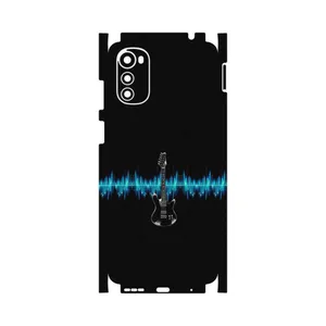 MAHOOT Electric Guitar-FullSkin Cover Sticker for Motorola Moto E32s