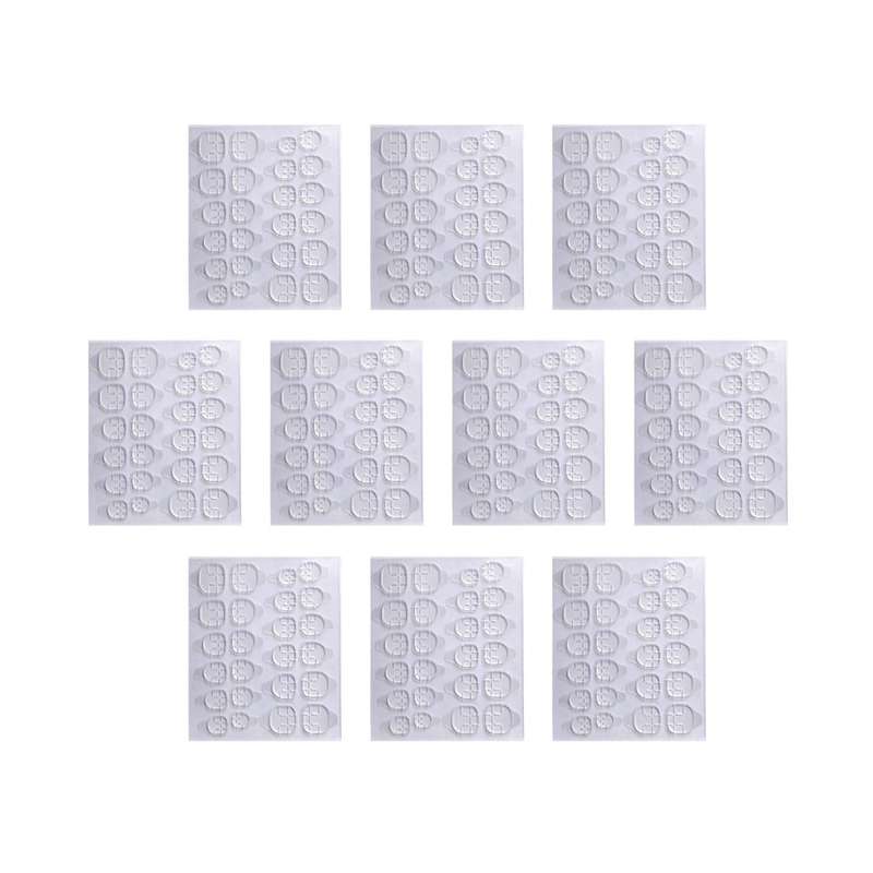 چسب ناخن مصنوعی مدل 014 ده بسته 24 عددی