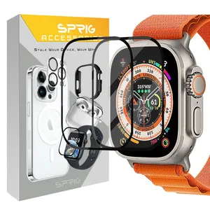 Sprig SH-FULL Screen protector suitable for Apple Watch Ultra 49mm / Ultra 2 49mm Pack of 2