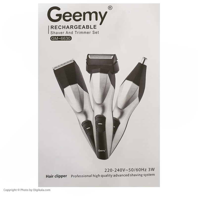 ماشین اصلاح موی سر و صورت جیمی مدل GM-6630-A ماشین اصلاح موی سر و صورت جیمی مدل GM-6630-A