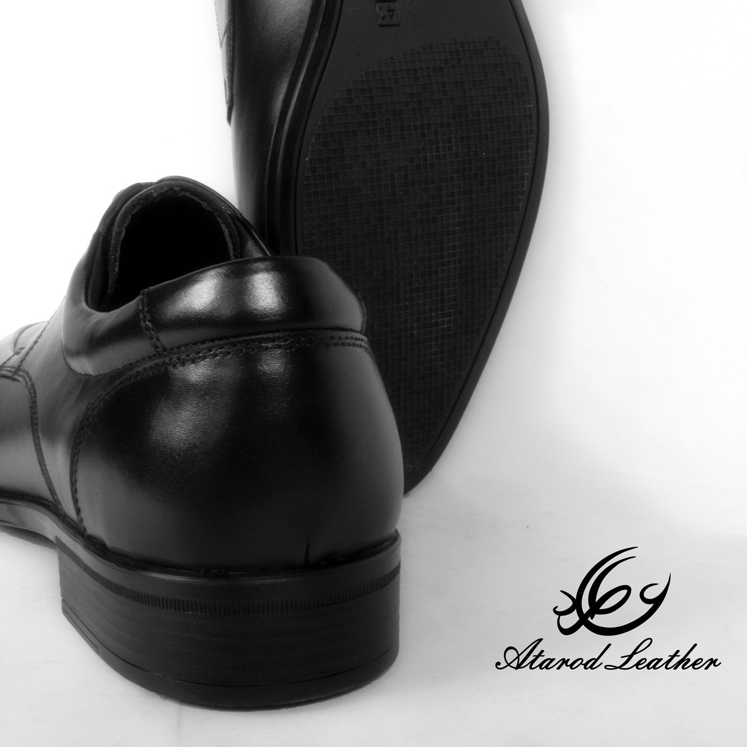 کفش مردانه چرم عطارد مدل چرم طبیعی کد SH256 - - 7