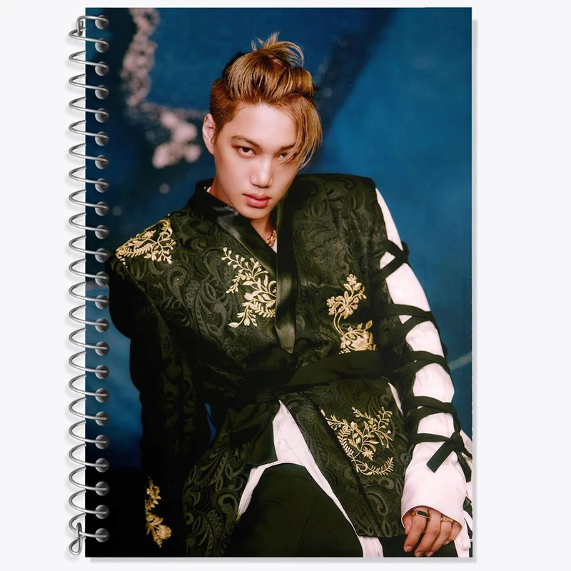 دفتر زبان 50 برگ خندالو مدل سه خط طرح کای گروه اکسو EXO کد 16862