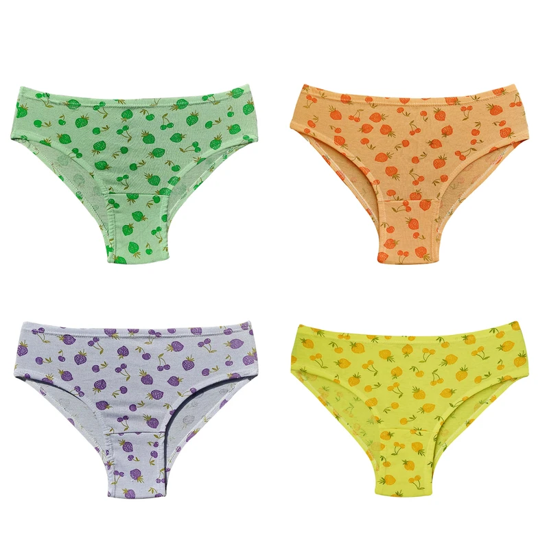 شورت زنانه مدل نوین بافت 1205 بسته 4 عددی