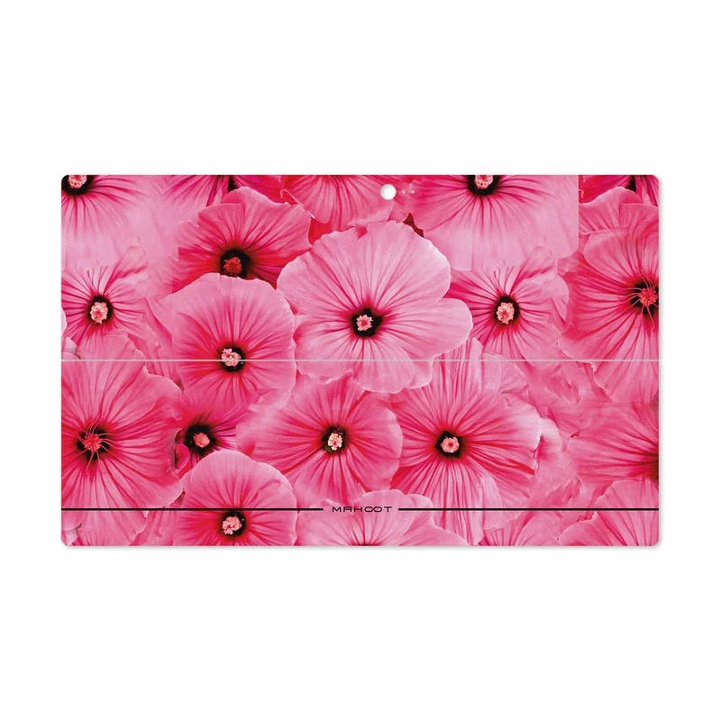 برچسب پوششی ماهوت مدل Pink-Flower مناسب برای تبلت مایکروسافت Surface 2 RT 2013