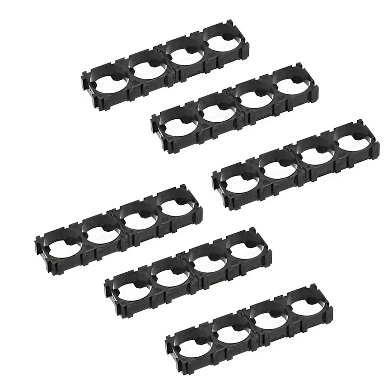 نگهدارنده باتری لیتیومی مدل 4cell-18650 بسته 6 عددی