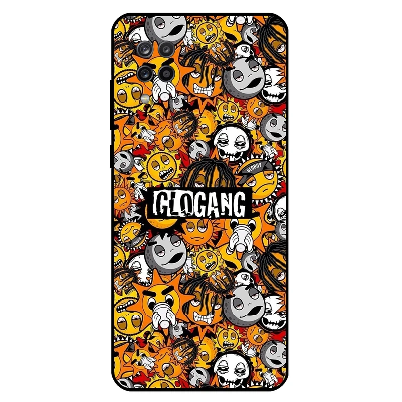 کاور مگافون طرح شکلک مدل 8243 مناسب برای گوشی موبایل سامسونگ Galaxy F22