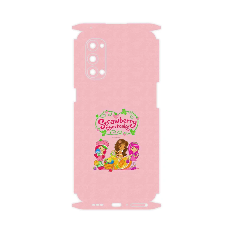 برچسب پوششی ماهوت مدل Strawberry Shortcake-FullSkin مناسب برای گوشی موبایل اپو Reno4 Pro 5G