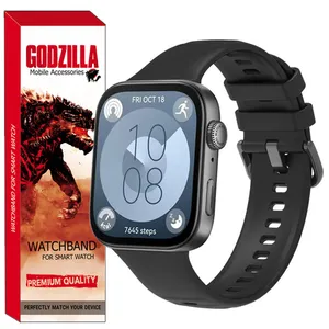 بند گودزیلا مدل SILICONE مناسب برای ساعت هوشمند هوآوی Fit 3