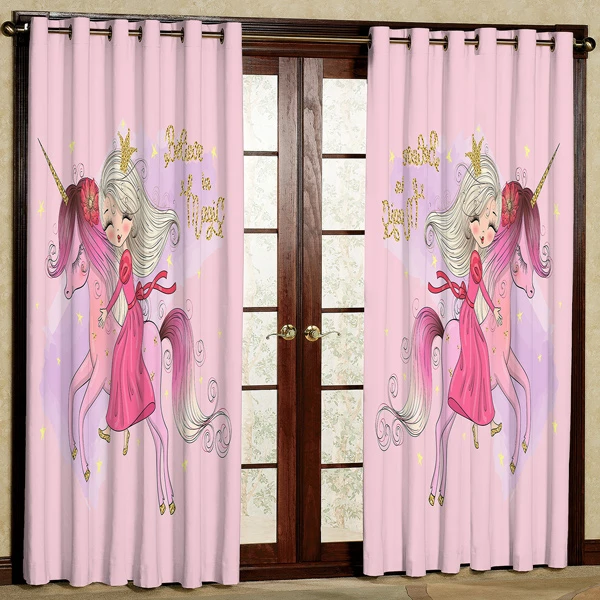 پرده مدل مخمل پانچی کد 6596 سایز 280x140 سانتی متر
