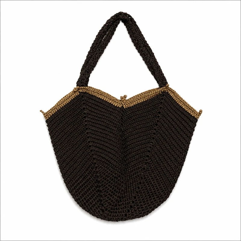 کیف بافتنی مدل سوزنی کد c01