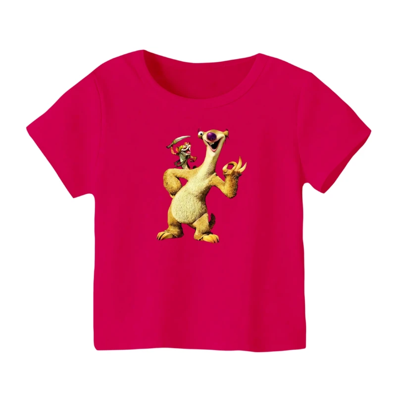 تی شرت آستین کوتاه بچگانه مدل عصر یخبندان کد ۵