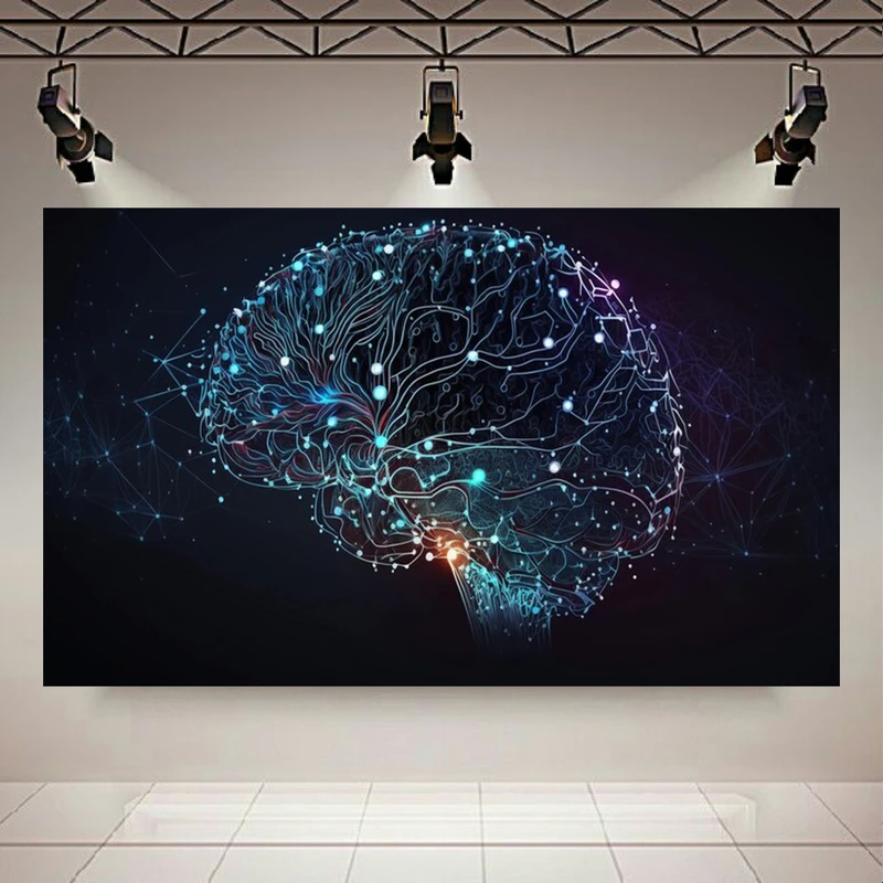  تابلو بوم طرح مخمل  فناوری هوش مصنوعی مدل شبکه‌ی عصبی کد PD130768